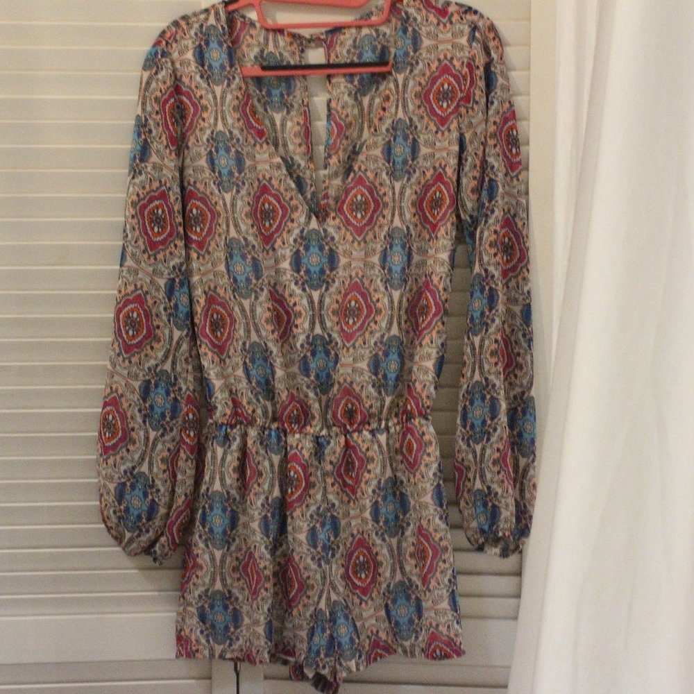 Long Sleeve Romper sz S